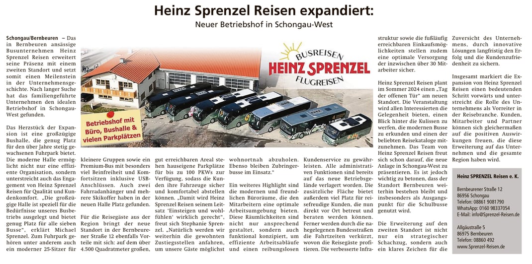 Schongauer Nachrichten, 13.04.2024