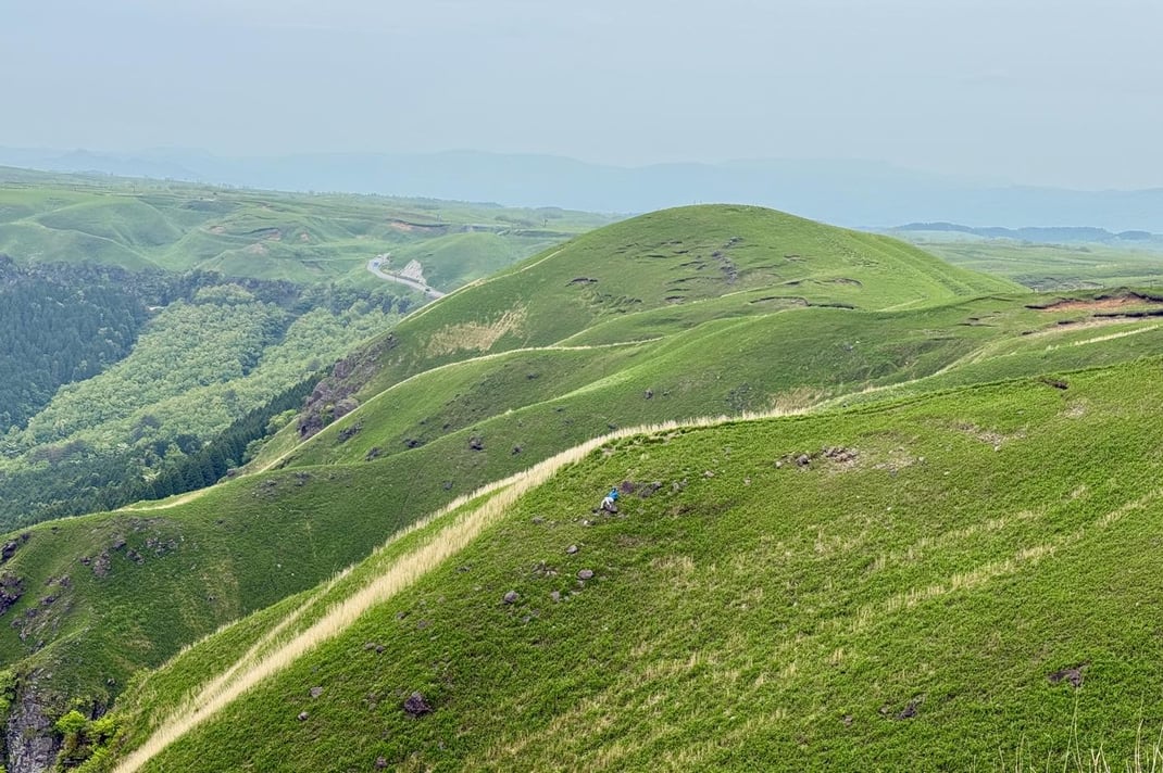 草原の一人時間