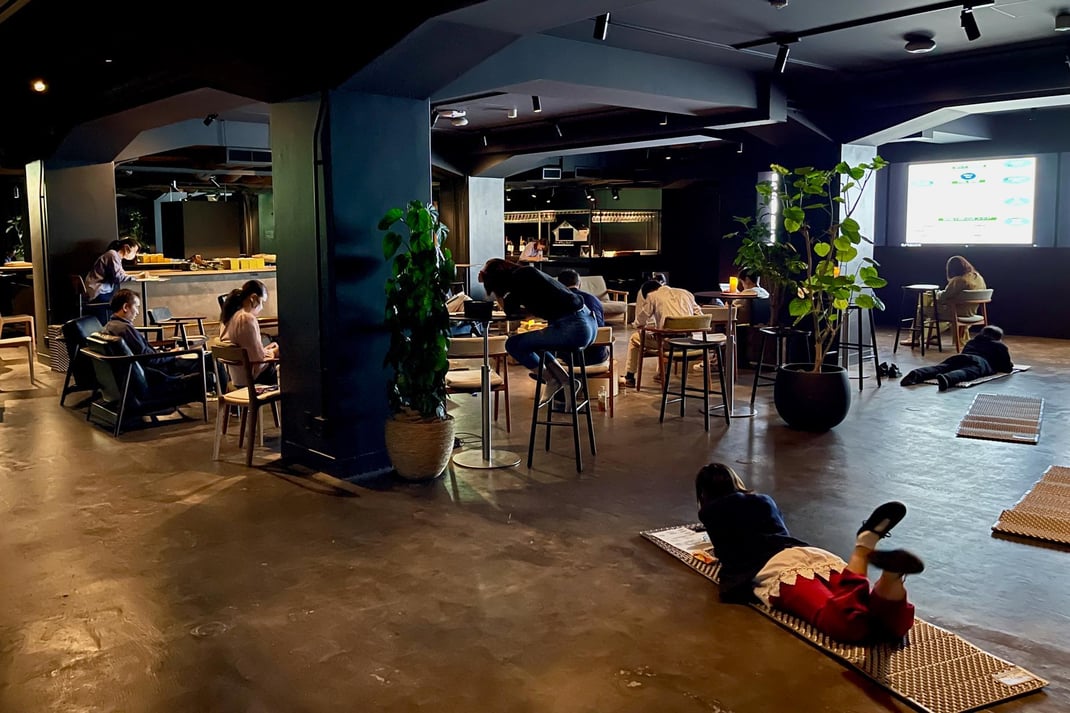 問いを感じるソロタイム