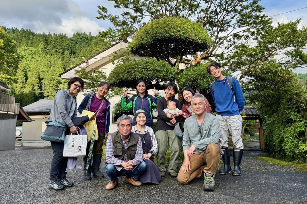 お世話になった南小国町の皆さまと