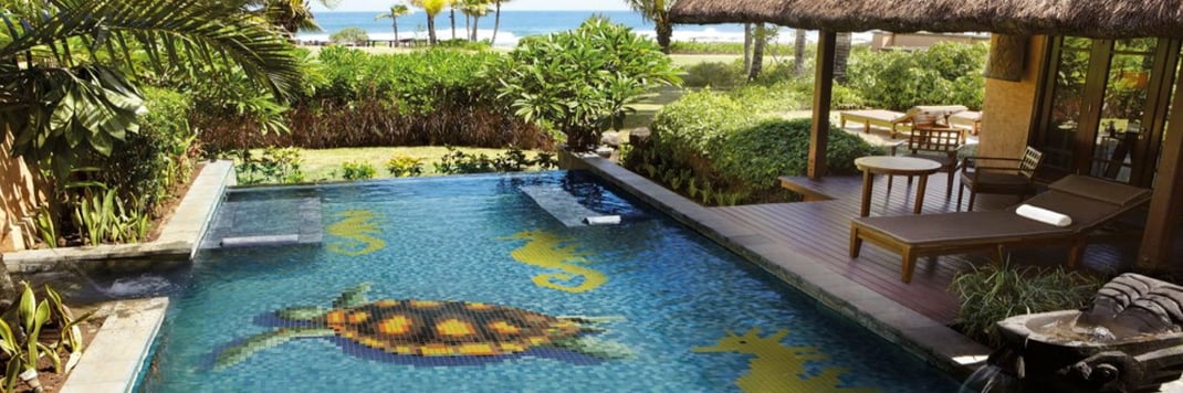 Mosaico decorazione per piscina 