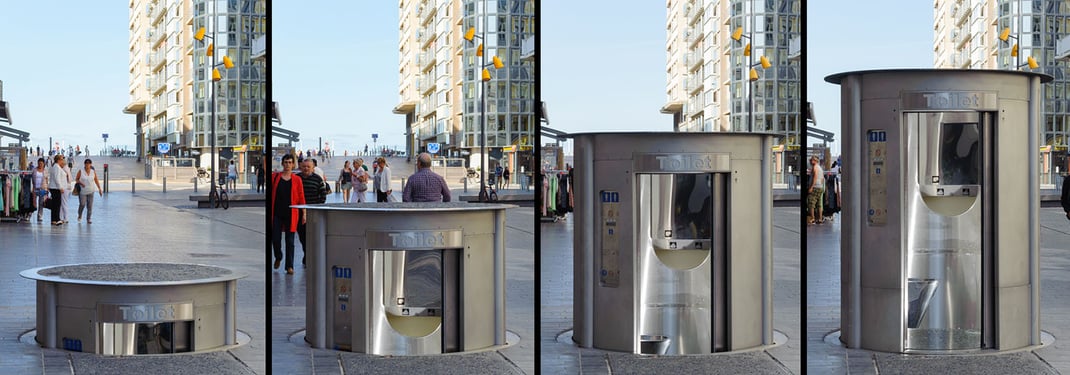 UriLift - выдвижной туалет