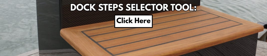Choosing Yacht dock steps