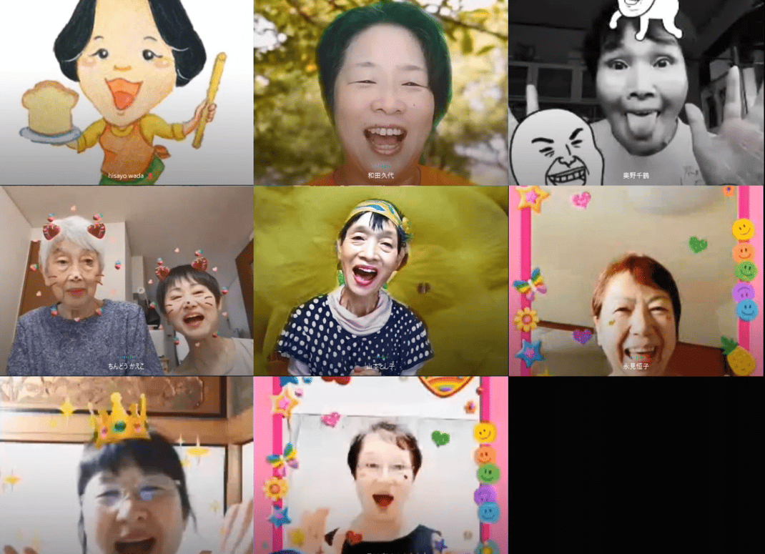 オンラインLINE笑いヨガ20200904