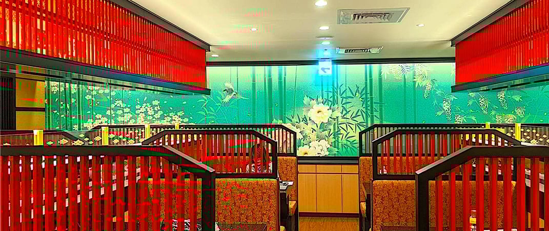 デジタル友禅ベクターデザイン和柄壁紙クロス