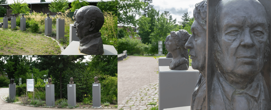 Teilansichten des Ehrenparks