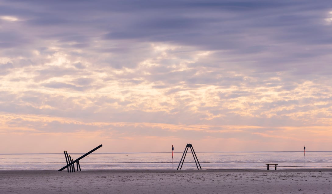 Sankt Peter Ording fotografiert mit Nikon Z7 und Nikkor Z 85mm f/1.8 S 