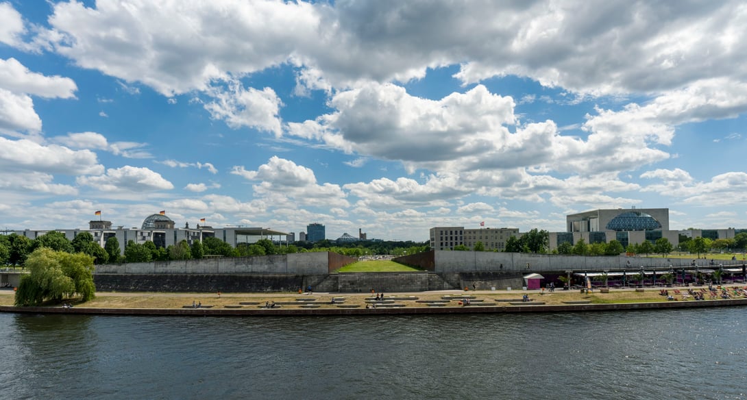Regierungsviertel Berlin, fotografiert mit Nikon Z7 und Nikkor Z 20mm 1:1.8 S