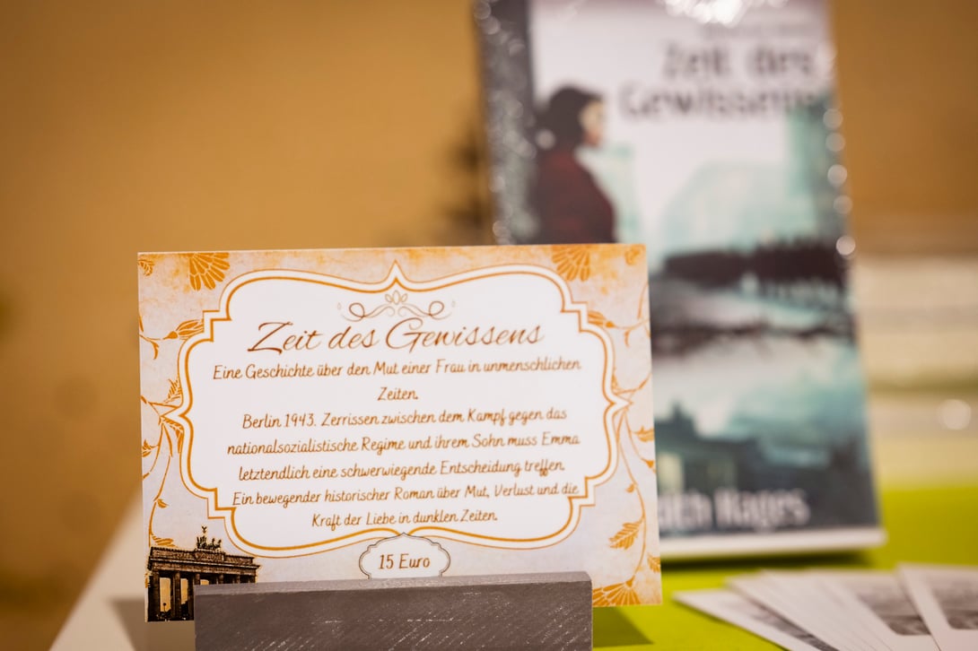 Judith Hages Buchlesung in Düren mit ihren neusten Roman "Zeit des Gewissens"