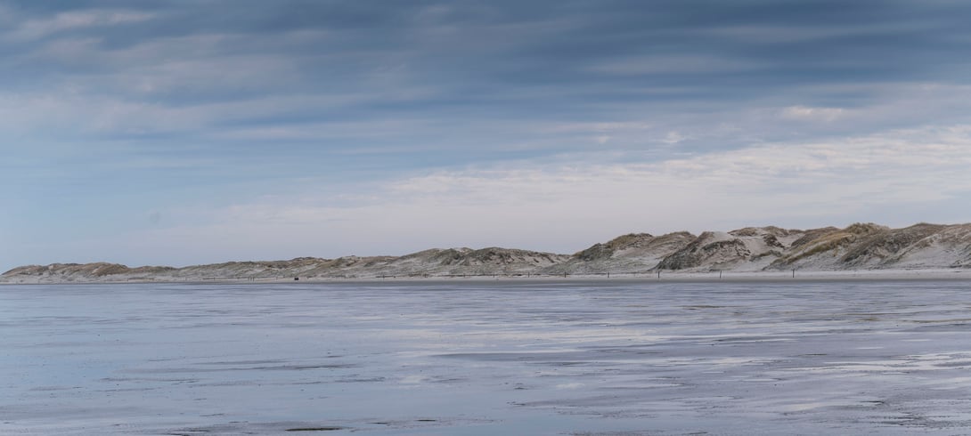 Fotografiert mit Nikon Z6 und Nikkor Z 24-70mm f/2.8.S ... Dünen und Meer von Sankt Peter Ording