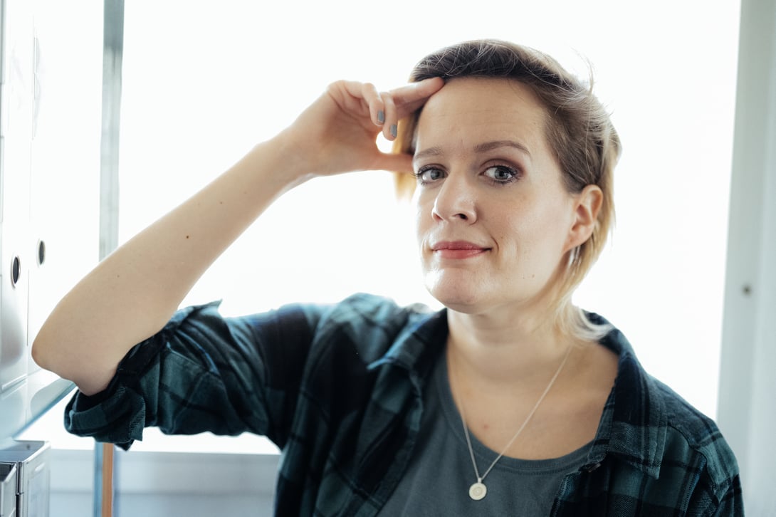 Franziska von Pixelraube, fotografiert mit Nikon Z7 und Nikkor Z 50mm F/1.2 S