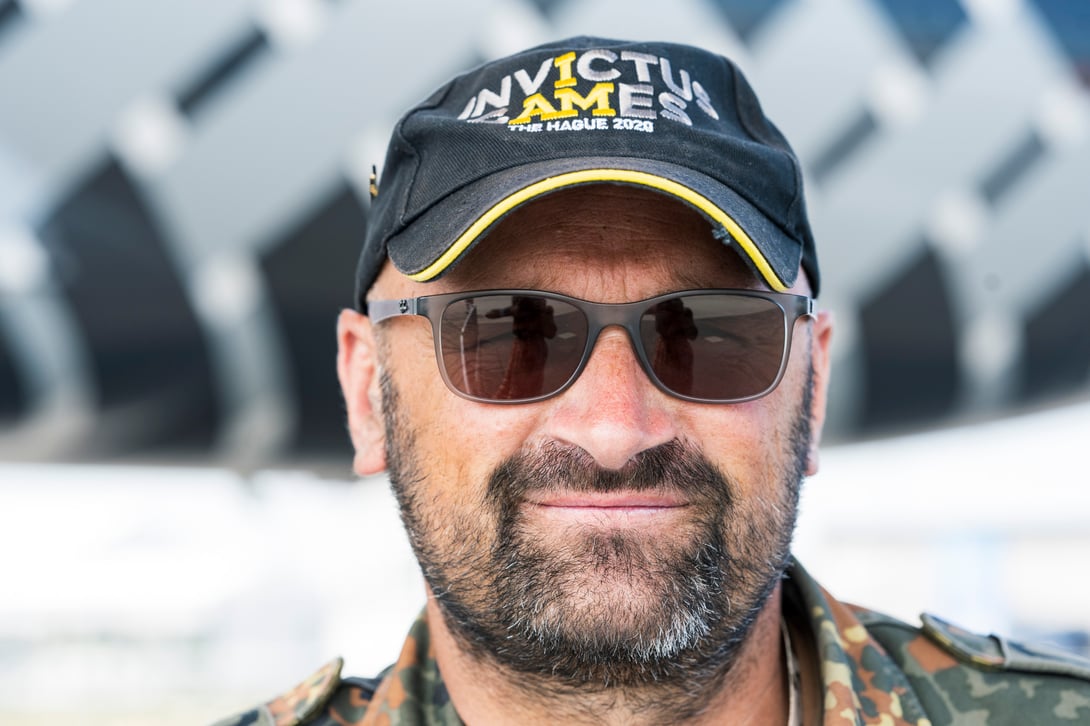 Andreas Rückewoldt auf Fotospaziergang auf der ILA