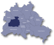 Karte Charlottenburg - Wilmersdorf