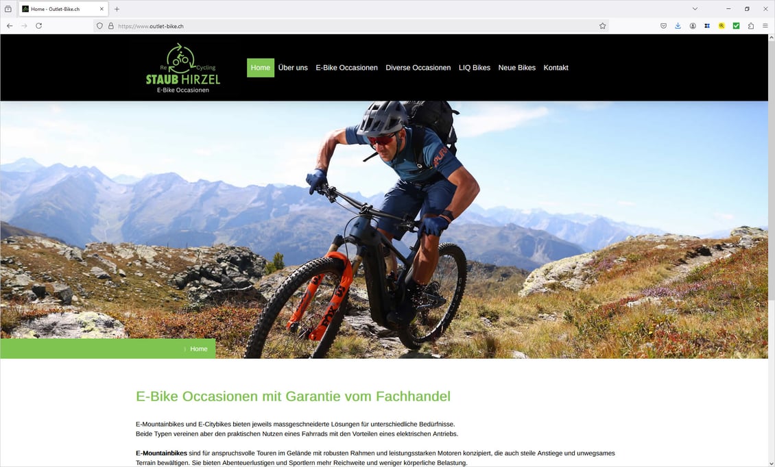 Staub Hirzel - E-Bike Occasionen - Outlet Bikes