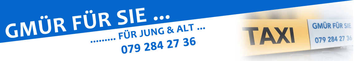 TAXI GMÜR FÜR SIE