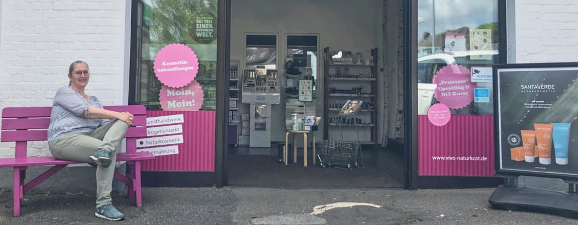 Natur-Drogerie, direkt neben unseren BIO-Supermarkt