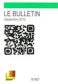 couverture du bulletin sept 2012
