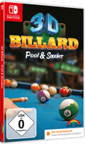 Packshot 3D Billard - Pool & Snooker für Nintendo Switch