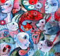 Von Menschen und Fischen_60x60 cm_2013