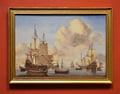 " Ships at Calm" after Willem van de Velde (1633-1707)