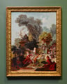 " The Lover Crowned" after Jean-Honore Fragonard  (1732-1806)