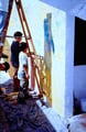 Academia de Arte Yepes students painting the "Mariachi Plaza" Murals • Los Angeles, CA  USA