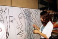 Academia de Arte Yepes Chicago students painting the "City of Escondido" Mural • Chicago, IL  USA