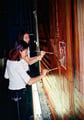 Academia de Arte Yepes students painting the "Performing Arts Center Mural • Chicago, IL  USA