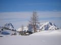 Nochmal ein Blick Richtung meiner beiden „Lieblingen“, die Spitzmauer und der Große Priel.