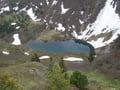 Ein wunderbarer Tiefblick auf den in etwa 1800m liegen Glohbuckensee tat sich auf.