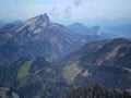 Aber auch der Schafberg, dahinter Frauenkopf, Schober und die Drachenwand waren sehr gut auszumachen.