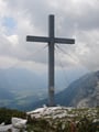 ... und schon hatten wir unser drittes Gipfelkreuz bei dieser Tour erreicht, nämlich das des in ca. 1772m Seehöhe gelegenen Backensteins.