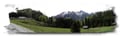 Panoramafoto der Hochsteinalm.