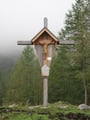 ... zum Hüttenkreuz der Dümlerhütte.