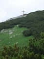 Nun konnte ich das Gipfelkreuz schon erkennen.