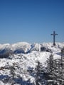 Das Gipfelkreuz ist in Sicht