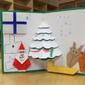 ICTスクールNEL,飛び出すクリスマスカード