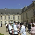 Cour d'honneur du Château des Princes de Condé : 800 m² env. [cliché Château de Condé - DR - Condé en Brie - Sud Aisne 02]