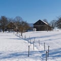 Winter in Krumhermsdorf.