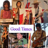 Good Times「Good Timesです。今年も、皆様と野外の楽しい時間を共有させて頂けることに感謝します。晴れ、時々、音、のちビール！」