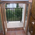 Ventana y barandilla de aluminio en Navarra