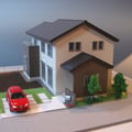 戸建住宅模型　 S:1/100