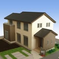 戸建住宅模型　S:1/100