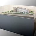 集合住宅模型（電飾）