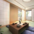 住宅内観パース（和室）
