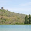 Puivert, Burg und See (Aude)