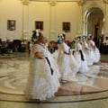 Mexikanische Tanzgruppe in der Haupthalle des Capitols