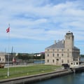 Sault Ste. Marie, Schleusen für grosse Schiffe (USA)