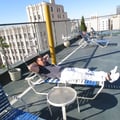 Dachterrasse im LAAC