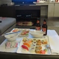 Sushi auf dem Sofa!